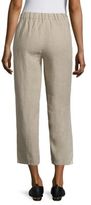 Thumbnail for your product : Eileen Fisher Linen Crop Pants