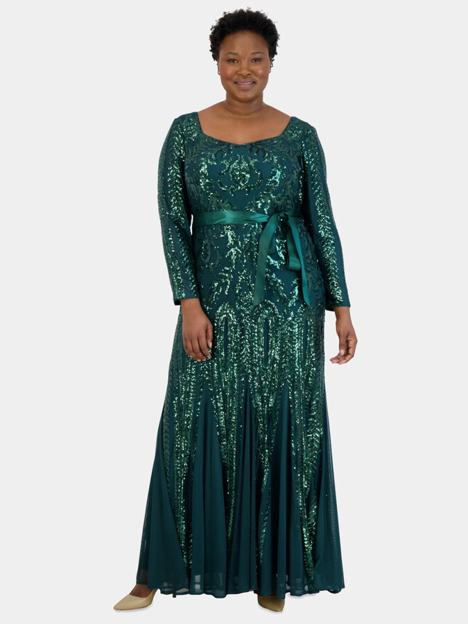 Burgundy Sequin Dress | Shop the world 