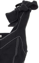Thumbnail for your product : Ulla Johnson Emory Tailored Shoulder Tie Denim Dress