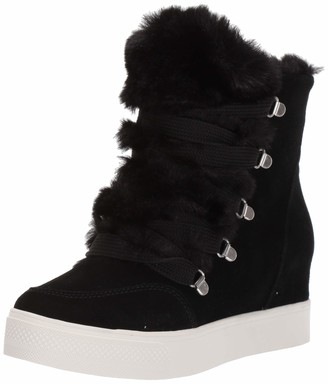 steve madden women's camden knit wedge sneakers
