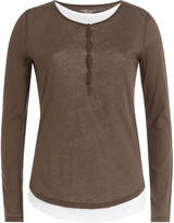 Majestic Cotton Top with Cashmere 