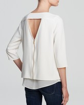 Thumbnail for your product : Cooper & Ella Blouse - Susan Double V