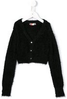 Thumbnail for your product : MSGM Kids knitted v-neck cardigan