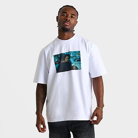 Hoodrich Men's Boyz N The Hood Grit T-Shirt in White | Size: Large