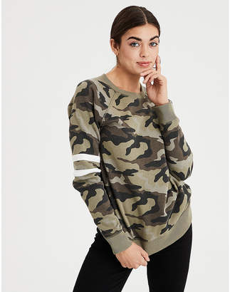 women's camo sweatshirt american eagle