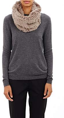 Barneys New York WOMEN'S KNITTED-FUR COWL SCARF