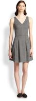 Thumbnail for your product : Joie Neilah Cutout-Back Printed Cotton Dress