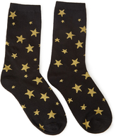 Thumbnail for your product : Forever 21 Metallic Star Socks