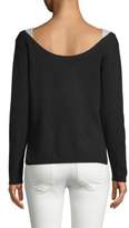 Thumbnail for your product : Valentino Boatneck Wool Cashmere Sweater