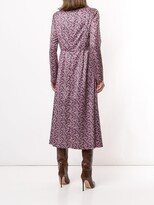 Thumbnail for your product : GOEN.J Floral-Print Flared Panel Midi Dress