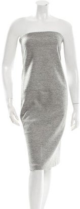 Calvin Klein Collection Wool Strapless Dress w/ Tags
