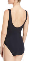 Thumbnail for your product : Karla Colletto Allure V-Neck Tie-Front Underwire Swimsuit