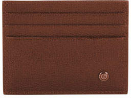 Giorgio Armani Leather Credit Card Case, Red