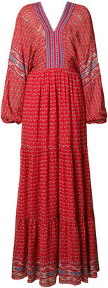 Ulla Johnson long peasant dress - women - Silk/Polyester - 2