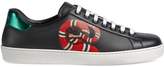 Thumbnail for your product : Gucci Ace Kingsnake print sneaker