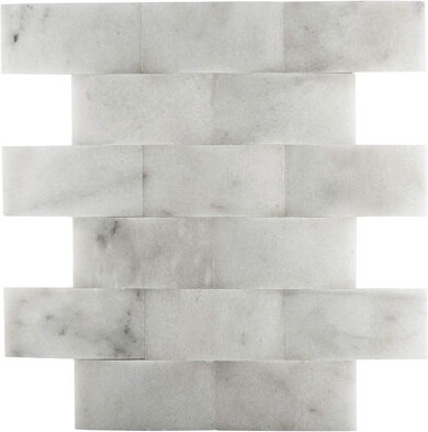 Stone & Tile Shoppe Inc. Marble Brick Joint Mosaic Wall & Floor Tile