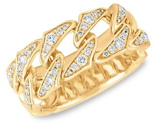 Sara Weinstock Lucia Diamond & 18K Gold Link Ring