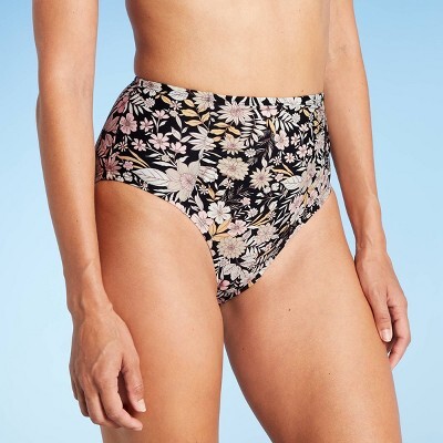 Women's High Waist Medium Coverage Bikini Bottom - Kona SolTM Multi