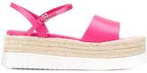 Thumbnail for your product : Miu Miu wedge sandals