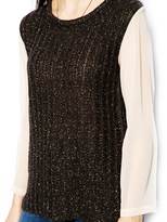 Thumbnail for your product : Jovonnista Joelle Jumper with Sheer Sleeves