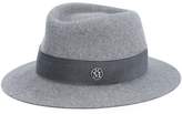 Thumbnail for your product : Maison Michel 'Andre' hat with grosgrain band