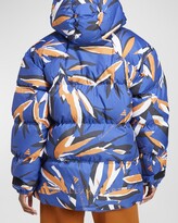 Thumbnail for your product : adidas by Stella McCartney TrueNature Printed Puffer Jacket