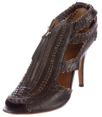 Givenchy Woven Leather Pumps