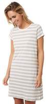 Thumbnail for your product : New Tee Ink Women's Drifter Tee Dress Crew Neck Short Sleeve Cotton Natural Xs
