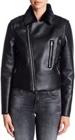 Thumbnail for your product : Vigoss Faux Leather & Faux Fur Jacket