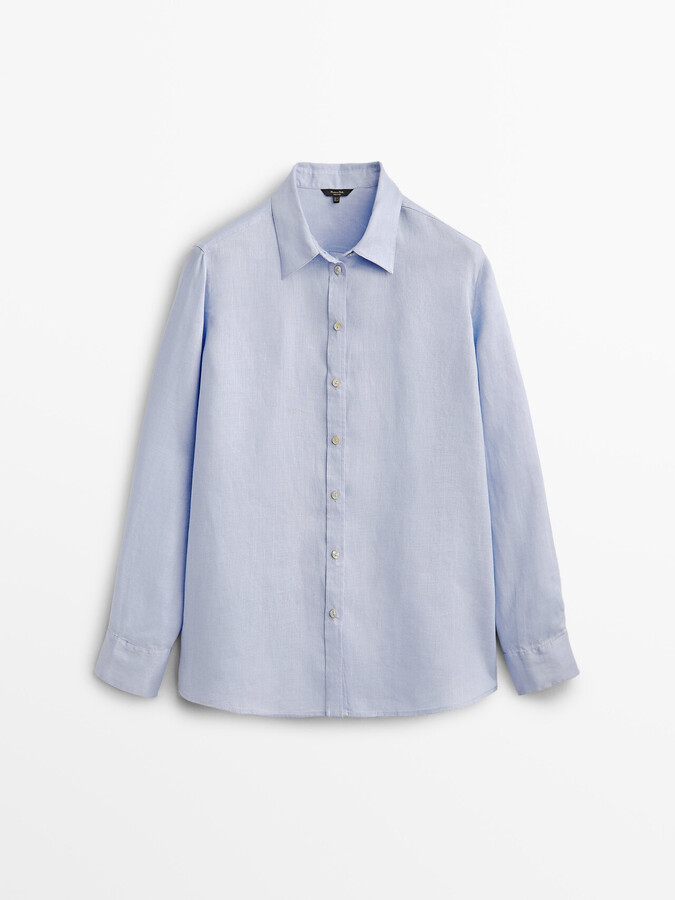Sky Blue Tops | Shop the world's largest collection of fashion 