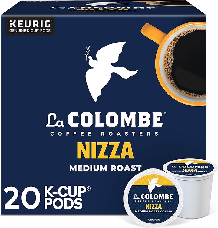 La Colombe Coffee La Colombe Nizza Coffee Keurig® K-Cup® Pods, Medium Roast, 20/Box (5000380612)