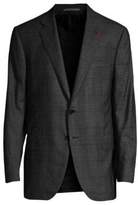 Thumbnail for your product : Isaia Regular-Fit Check Wool Jacket
