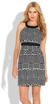 Thumbnail for your product : Laundry by Shelli Segal Geo Print Sheath Dress
