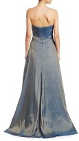 Thumbnail for your product : Rene Ruiz Collection Strapless Draped-Bodice Gown