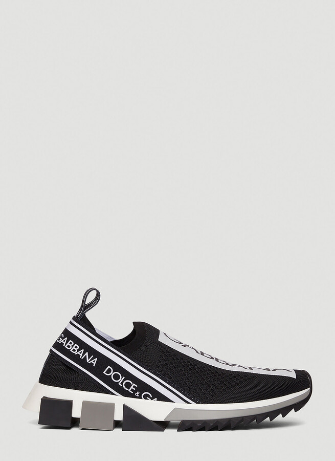 dolce & gabbana stretch mesh sorrento sneakers