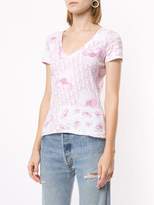Thumbnail for your product : Christian Dior Pre-Owned floral Trotter pattern T-shirt