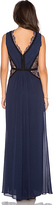 Thumbnail for your product : BCBGMAXAZRIA Plunge Neck Gown