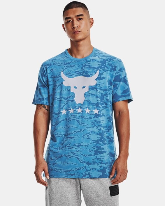 Under Armour Men's Project Rock Veterans Day Show Camo T-Shirt - ShopStyle