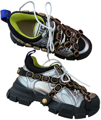 gucci flashtrek silver