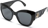 Thumbnail for your product : Gucci Eyewear GG0808S oversized-frame sunglasses