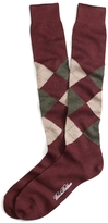 Thumbnail for your product : Brooks Brothers Stretch Merino Argyle Over-the-Calf Socks