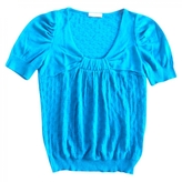 Thumbnail for your product : Erotokritos Blue Viscose Knitwear