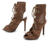 Thumbnail for your product : Schutz Pericia Suede Sandals