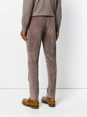 Pt01 pleated corduroy trousers