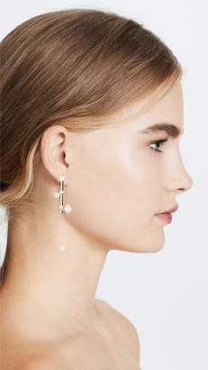 Anton Heunis Bubble Stick Imitation Pearl Earrings