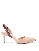 Thumbnail for your product : Ann Taylor Suzette Leather Slingback Heels