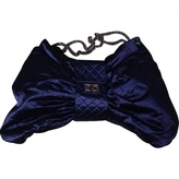Thumbnail for your product : Chanel Blue Silk Handbag
