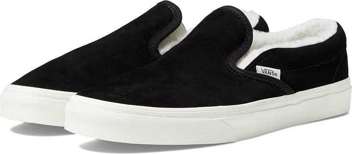Vans Classic Slip-On (Fruit Checkerboard Black/White) Skate Shoes -  ShopStyle