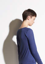 Thumbnail for your product : Long Sleeve Pima Cotton Crew