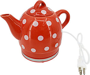 FixtureDisplays 1 qt. Ceramic Electric Tea Kettle